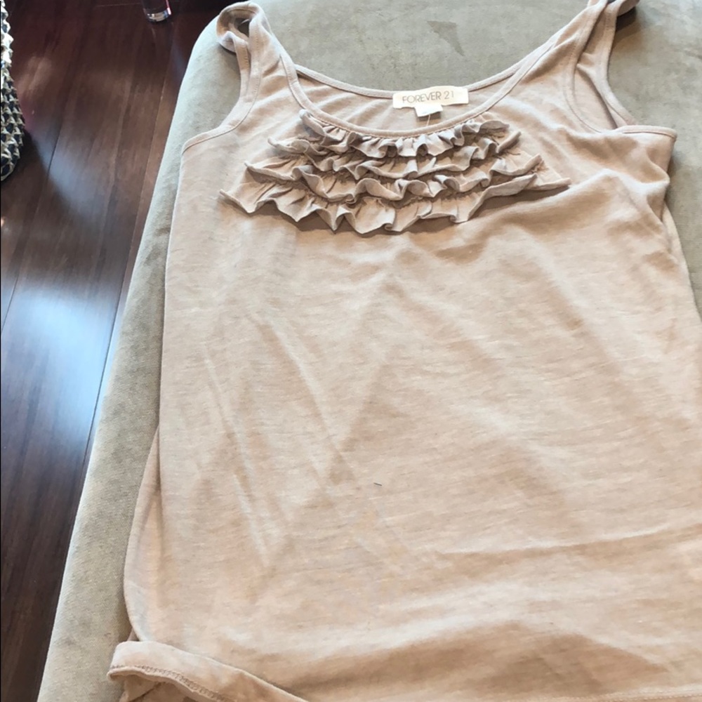 Forever 21 ruffled tank